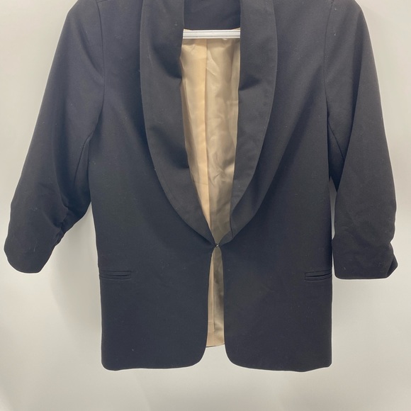 MY BAJEE COLLECTION WOMEN BLAZER M BLACK - Picture 2 of 6